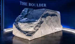 Mercedes Sprinter 'the boulder' - front 3/4
